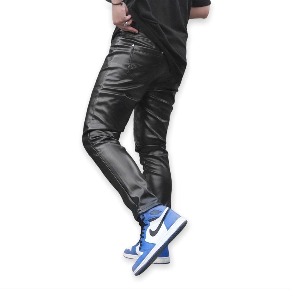 Leather Pants Black   - Picture 4 of 4